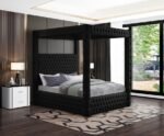Royal Velvet Upholstered Bed - Image 2