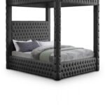 Royal Velvet Upholstered Bed