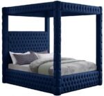 Royal Velvet Upholstered Bed