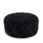 Addison Velvet Upholstered Ottoman