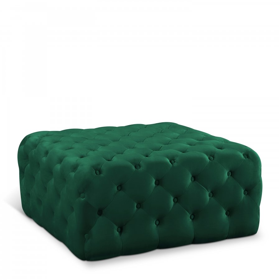 1870.jpg Ariel Velvet Upholstered Ottoman - Image 1