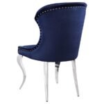 CHEYANNE UPHOLSTERED DINING SIDE CHAIR INK BLUE (SET OF 2) - Image 7