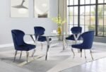 CHEYANNE UPHOLSTERED DINING SIDE CHAIR INK BLUE (SET OF 2) - Image 13