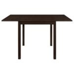 KELSO RECTANGULAR 52-INCH EXTENSION DINING TABLE CAPPUCCINO - Image 4