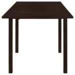 KELSO RECTANGULAR 52-INCH EXTENSION DINING TABLE CAPPUCCINO - Image 5