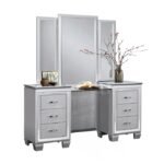 1916-15* Vanity Dresser with Mirror