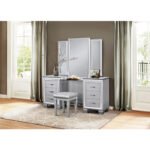 1916-15* Vanity Dresser with Mirror - Image 2