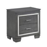 1916GY-4 Night Stand, LED Lighting - Image 2