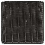 MCKINLEY FAUX RATTAN METAL COUNTER CHAIR BROWN (SET OF 2) - Image 10