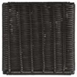 MCKINLEY FAUX RATTAN METAL BAR CHAIR BROWN (SET OF 2) - Image 10