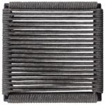 JEROME WOVEN ROPE STACKABLE SIDE CHAIR CHARCOAL (SET OF 2) - Image 10