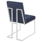 CISCO VELVET UPHOLSTERED DINING SIDE CHAIR CHROME (SET OF 2) - Image 7