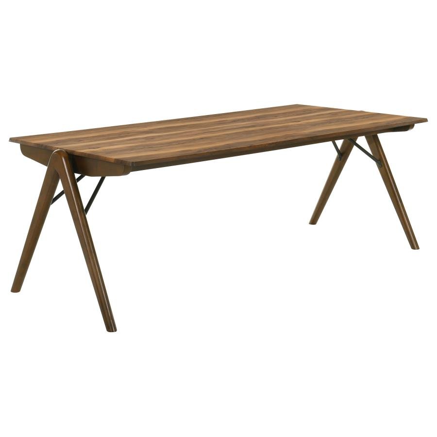 192521_02x900.jpg RANDOLPH 79-INCH RECTNAGULAR DINING TABLE SHEESHAM AND BROWN - Image 1
