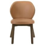 RANDOLPH DINING SIDE CHAIR BUTTERSCOTCH AND BROWN (SET OF 2) - Image 4
