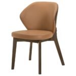 RANDOLPH DINING SIDE CHAIR BUTTERSCOTCH AND BROWN (SET OF 2) - Image 5
