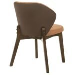 RANDOLPH DINING SIDE CHAIR BUTTERSCOTCH AND BROWN (SET OF 2) - Image 8