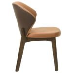 RANDOLPH DINING SIDE CHAIR BUTTERSCOTCH AND BROWN (SET OF 2) - Image 9