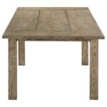 CARDOVA 6-PIECE EXTENSION TABLE DINING SET VINEYARD OAK - Image 5