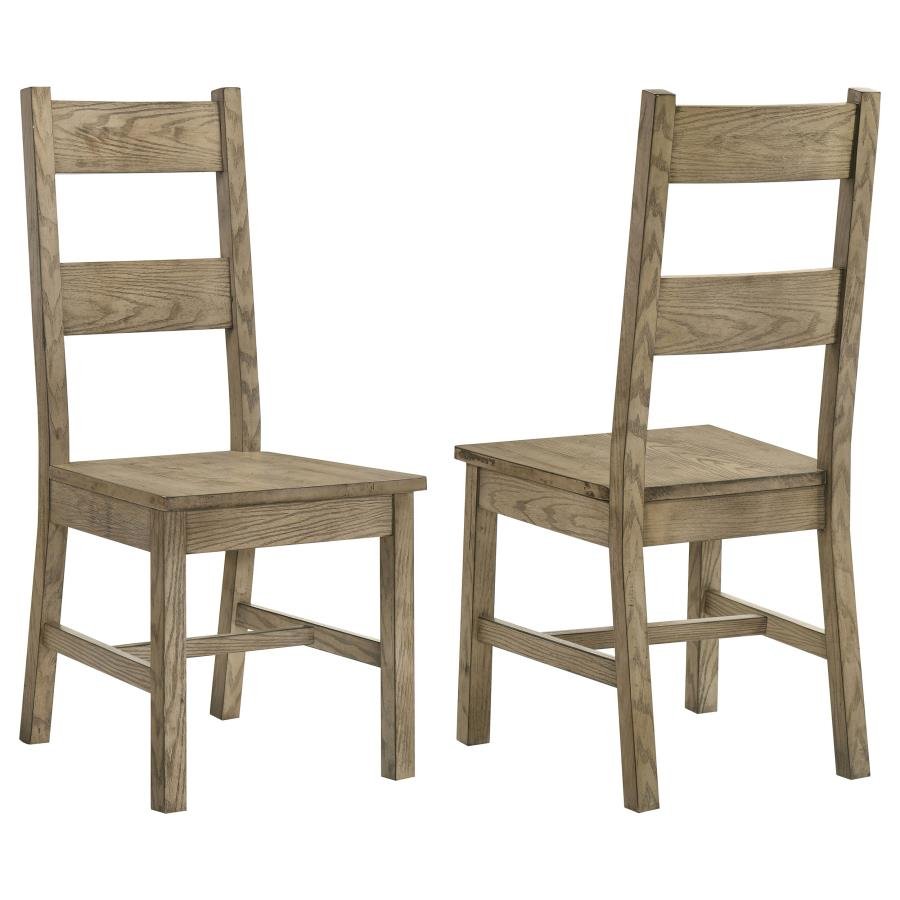 192922_001x900.jpg CARDOVA SOLID WOOD DINING SIDE CHAIR VINEYARD OAK (SET OF 2) - Image 1