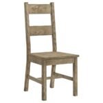 CARDOVA SOLID WOOD DINING SIDE CHAIR VINEYARD OAK (SET OF 2) - Image 3