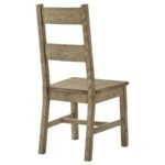 CARDOVA SOLID WOOD DINING SIDE CHAIR VINEYARD OAK (SET OF 2) - Image 8