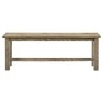 CARDOVA 51-INCH SOLID WOOD DINING BENCH VINEYARD OAK - Image 3