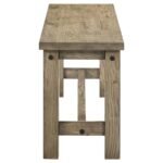 CARDOVA 51-INCH SOLID WOOD DINING BENCH VINEYARD OAK - Image 5