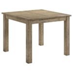 CARDOVA 5-PIECE COUNTER HEIGHT DINING TABLE SET VINEYARD OAK - Image 3