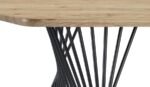 ALTUS 80-INCH COMPOSITE WOOD DINING TABLE NATURAL OAK - Image 7