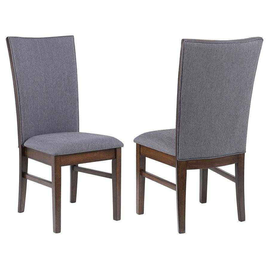 193592_001x900.jpg SHERWOOD UPHOLSTERED DINING SIDE CHAIR GREY (SET OF 2) - Image 1