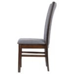 SHERWOOD UPHOLSTERED DINING SIDE CHAIR GREY (SET OF 2) - Image 6