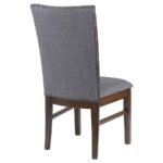 SHERWOOD UPHOLSTERED DINING SIDE CHAIR GREY (SET OF 2) - Image 8