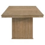ADINA 89-INCH EXTENSION DINING TABLE DISTRESSED LIGHT BROWN - Image 6