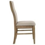ADINA UPHOLSTERED DINING SIDE CHAIR BARLEY (SET OF 2) - Image 9
