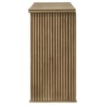 ADINA 3-DOOR 59-INCH SIDEBOARD SERVER DISTRESSED LIGHT BROWN - Image 6