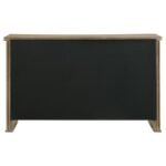 ADINA 3-DOOR 59-INCH SIDEBOARD SERVER DISTRESSED LIGHT BROWN - Image 8