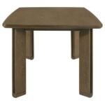OTTOWA 7-PIECE RECTANGULAR WOOD DINING ROOM TABLE SET BROWN - Image 5