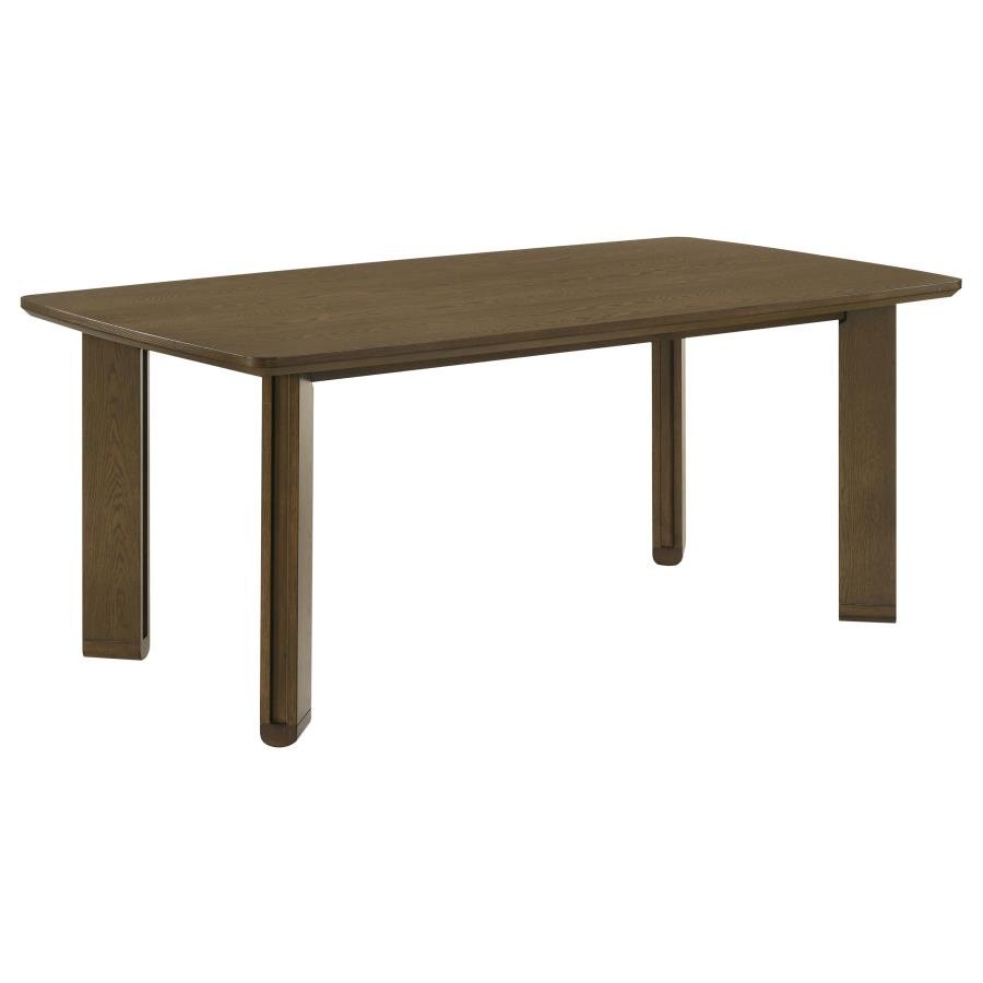 193661_02x900.jpg OTTOWA 71-INCH RECTANGULAR WOOD DINING TABLE BROWN - Image 1