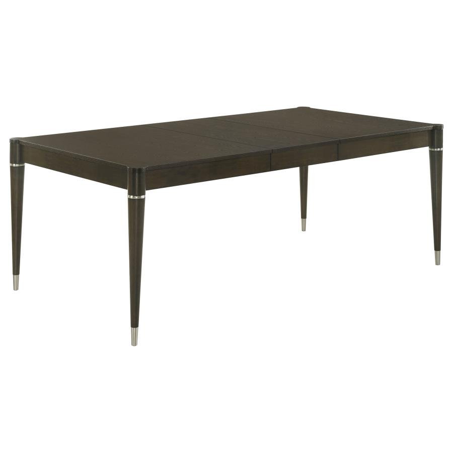 193671_03x900.jpg RESEDA 81-INCH EXTENSION LEAF DINING TABLE ASH BROWN - Image 1