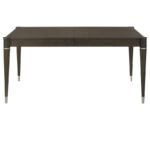 RESEDA 81-INCH EXTENSION LEAF DINING TABLE ASH BROWN - Image 6