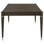 RESEDA 81-INCH EXTENSION LEAF DINING TABLE ASH BROWN - Image 7