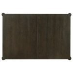 RESEDA 81-INCH EXTENSION LEAF DINING TABLE ASH BROWN - Image 9