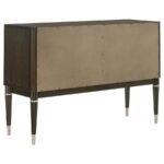 RESEDA 4-DOOR DINING SIDEBOARD SERVER WITH SHELVES ASH BROWN - Image 7