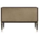 RESEDA 4-DOOR DINING SIDEBOARD SERVER WITH SHELVES ASH BROWN - Image 8