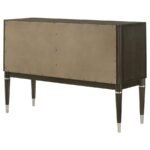 RESEDA 4-DOOR DINING SIDEBOARD SERVER WITH SHELVES ASH BROWN - Image 9