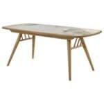 CROYDEN 73-INCH RECTANGULAR DINING TABLE WEATHERED NATURAL - Image 4