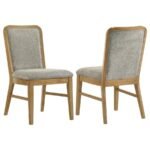 CROYDEN DINING SIDE CHAIR WEATHERED NATURAL (SET OF 2)
