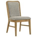 CROYDEN DINING SIDE CHAIR WEATHERED NATURAL (SET OF 2) - Image 3