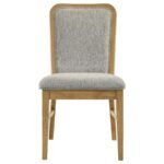 CROYDEN DINING SIDE CHAIR WEATHERED NATURAL (SET OF 2) - Image 4