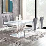 BROOKLYN UPHOLSTERED DINING SIDE CHAIR GREY (SET OF 4) - Image 15